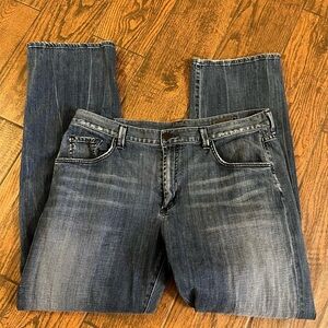 Citizens Of Humanity Blue Straight Jeans Versatile Style